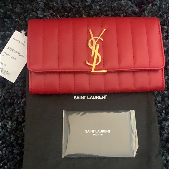 ysl vicky wallet
